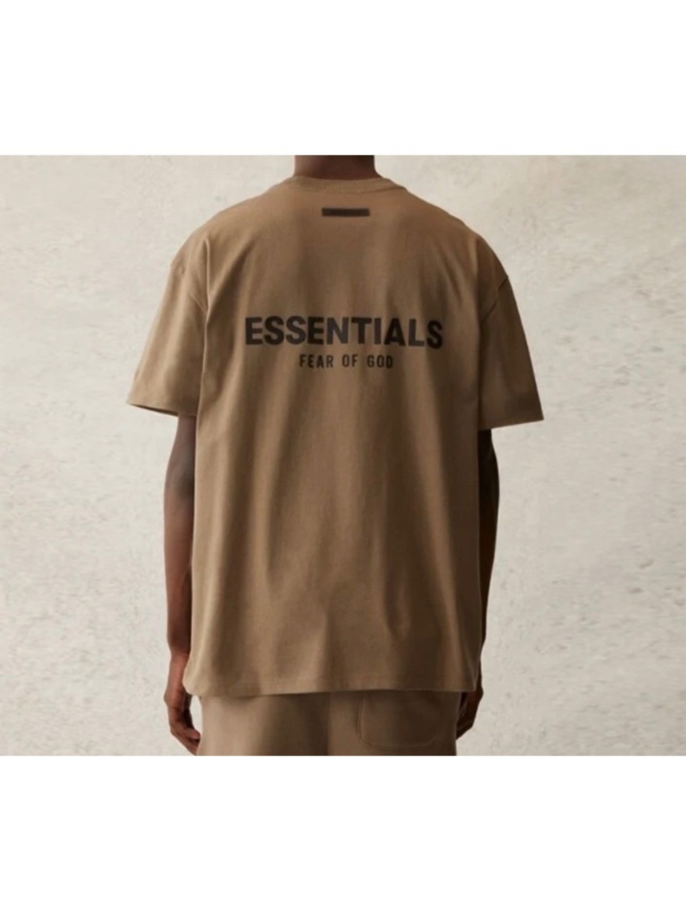 NWT Fear of God Essentials Short Sleeve T-Shirt in Harvest size XL